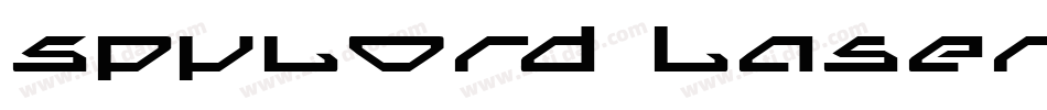 Spylord Laser Italic字体转换